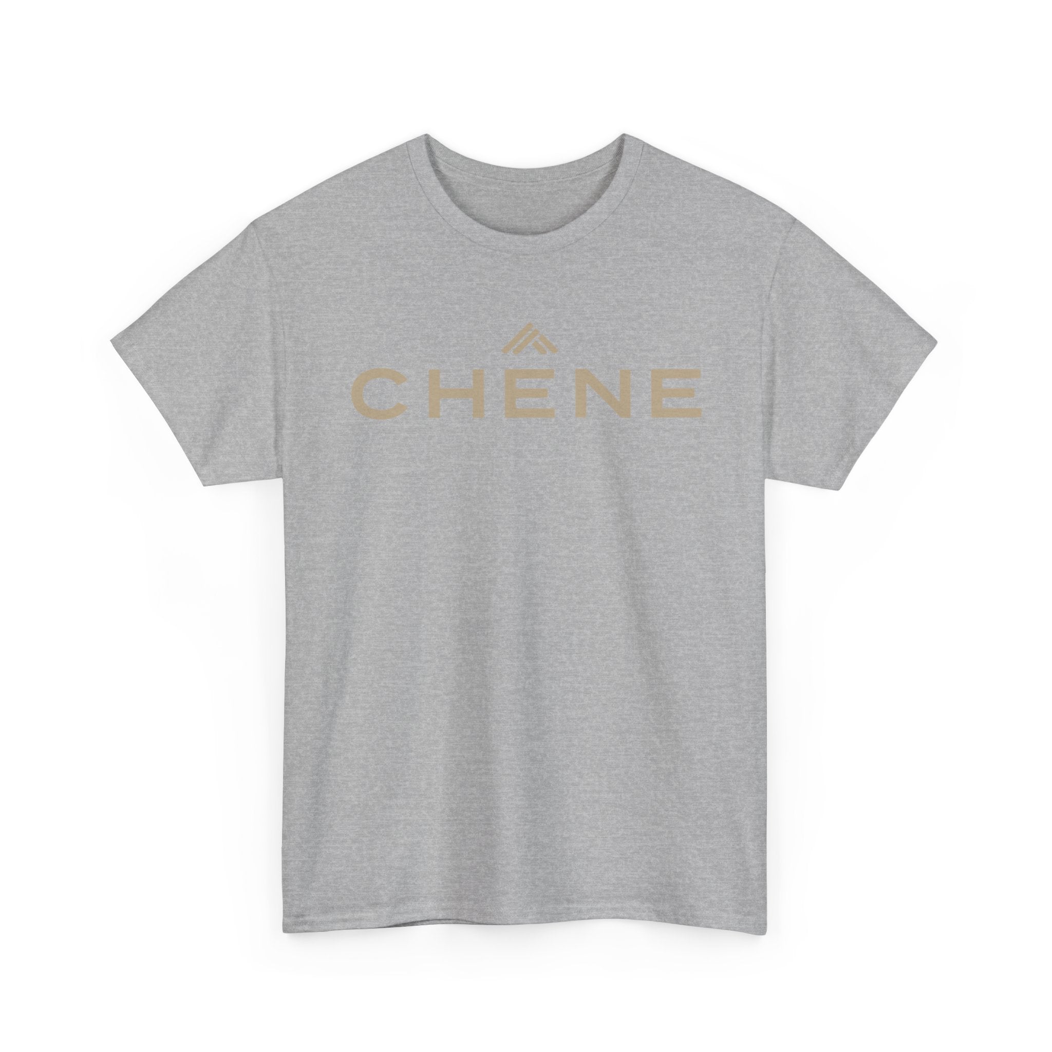 Chêne Logo Tee — Minimalist Luxury Cotton T-Shirt