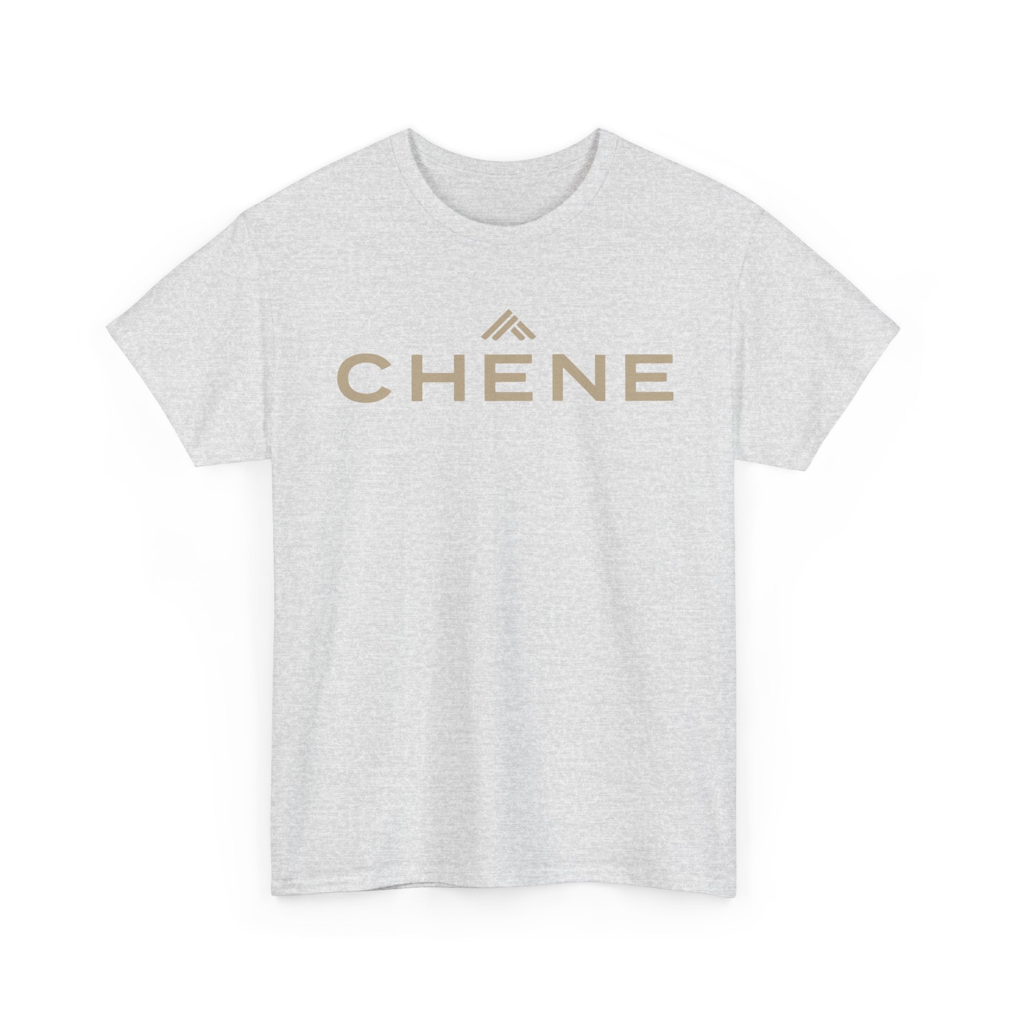 Chêne Logo Tee — Minimalist Luxury Cotton T-Shirt