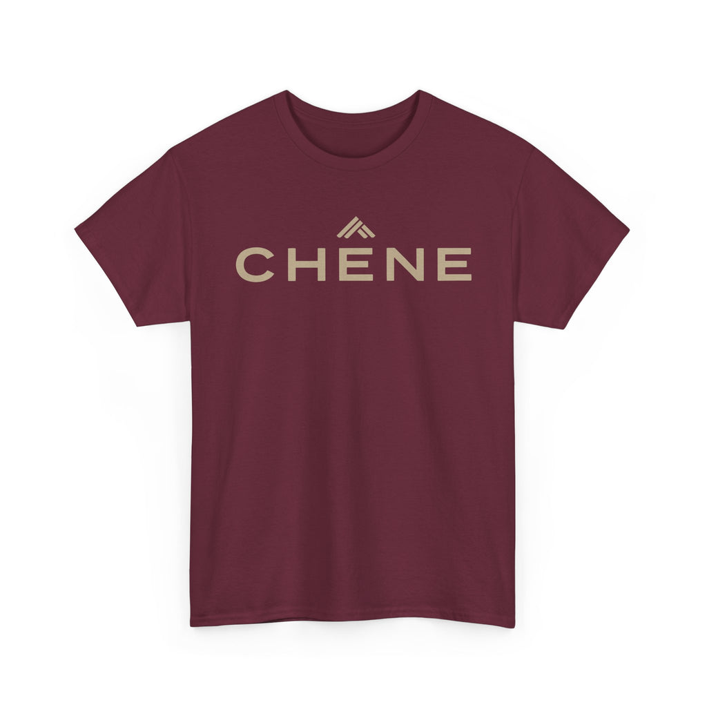 Chêne Logo Tee — Minimalist Luxury Cotton T-Shirt