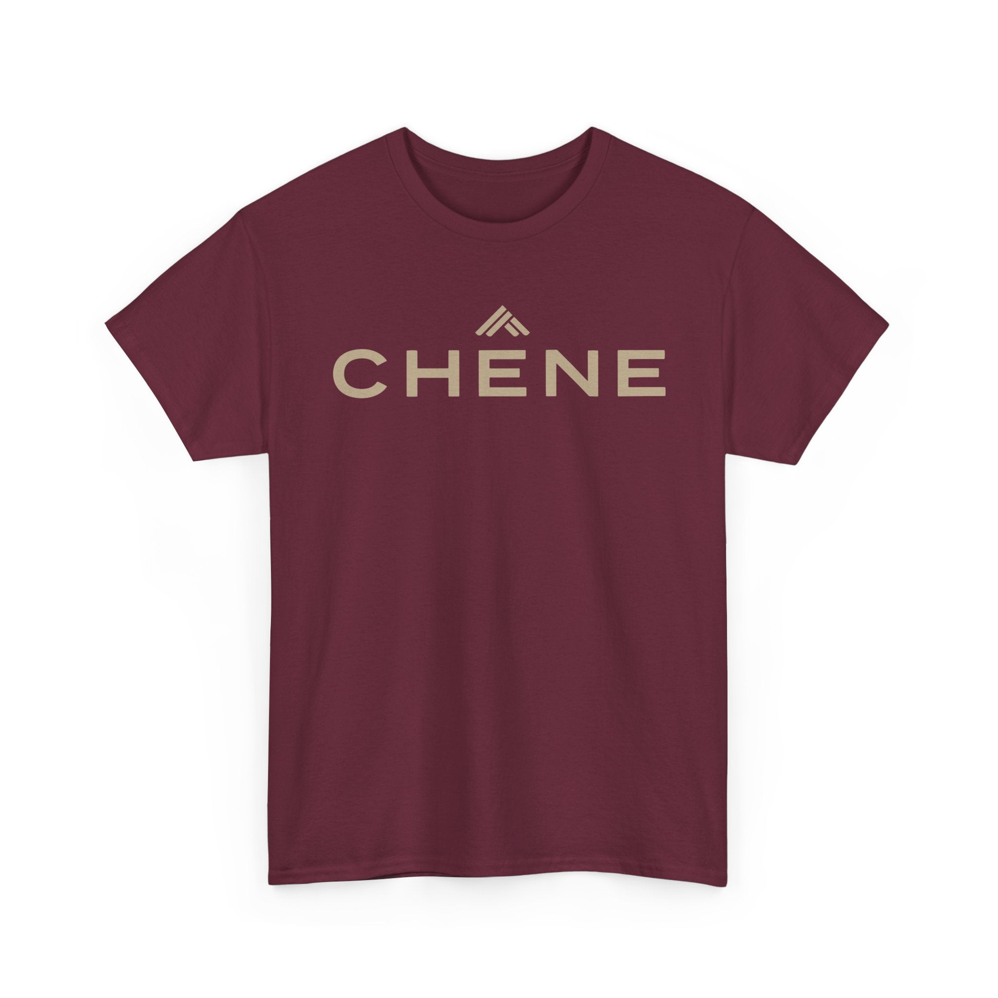 Chêne Logo Tee — Minimalist Luxury Cotton T-Shirt