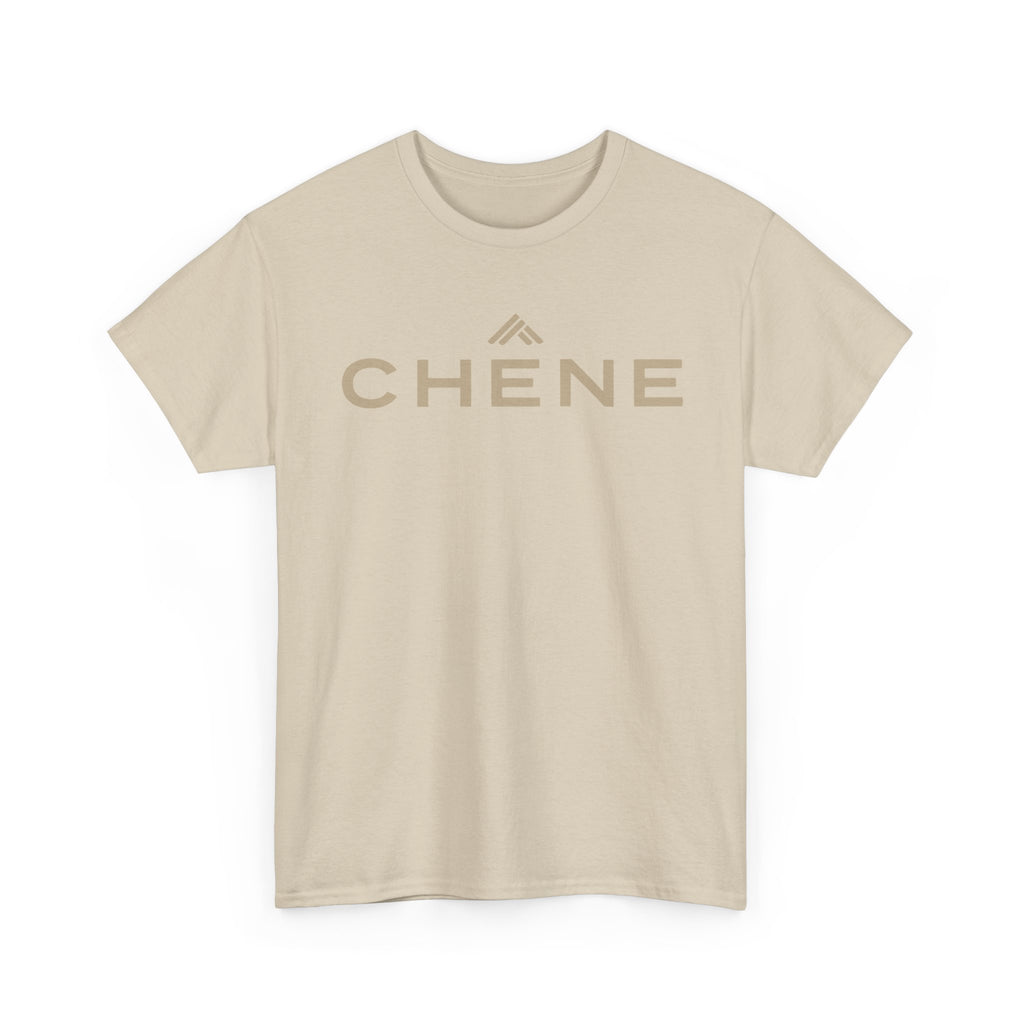 Chêne Logo Tee — Minimalist Luxury Cotton T-Shirt