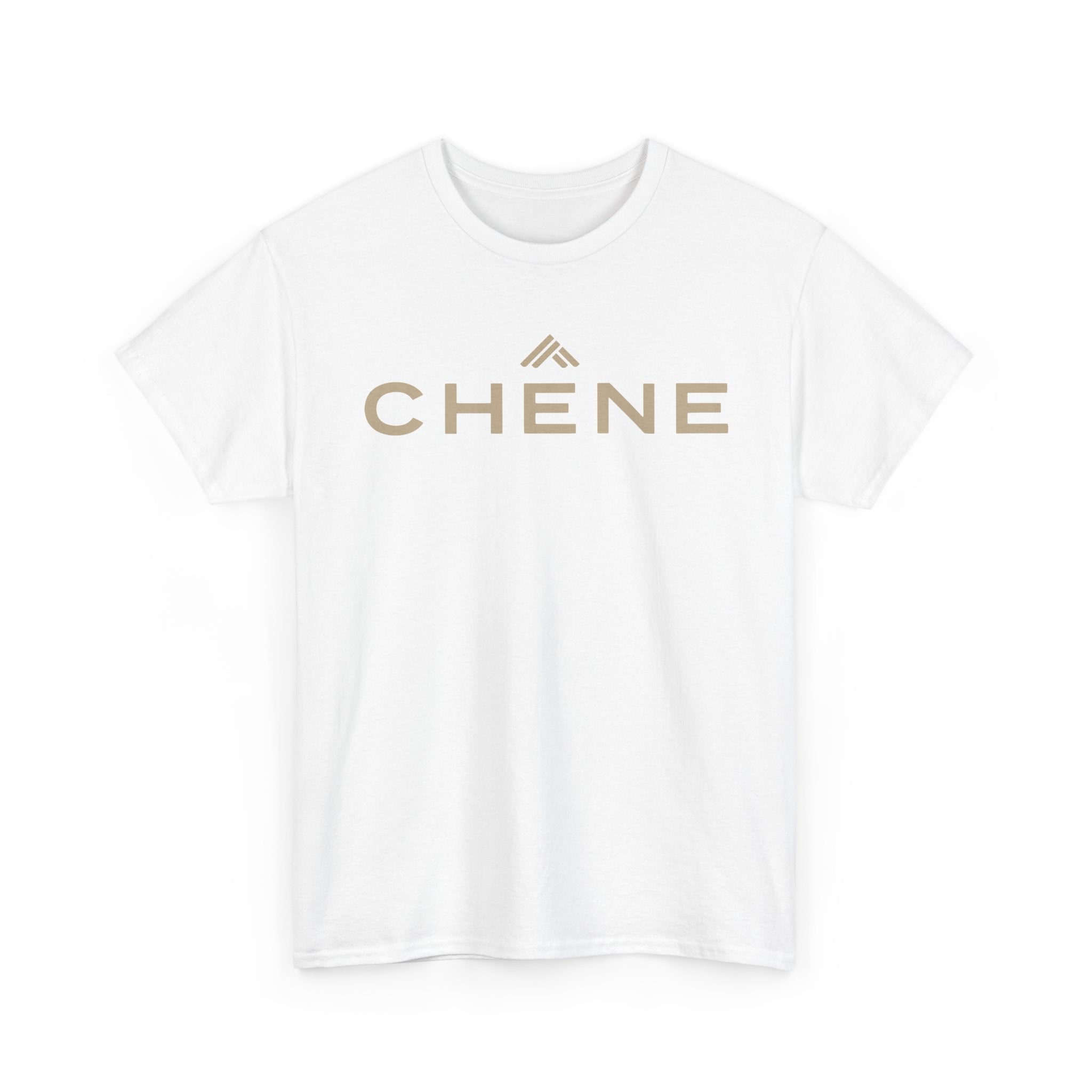Chêne Logo Tee — Minimalist Luxury Cotton T-Shirt
